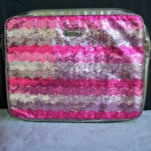 Nine west sequin pink laptop case